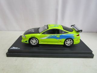 Ertl/racing Champions Fast And The Furious 1995 Mitsubishi Eclipse 1:18