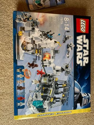 Lego Star Wars Set 7879 Hoth Echo Base Limited Edition Box