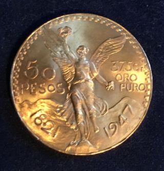Mexican 50 Peso Gold Coin