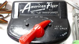 AMERICAN FLYER TRANSFORMER No 1 1/2 B 60 Cycles 50 Watts 3