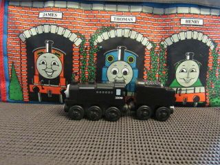 Thomas Wooden Train Neville & Tender Train Car @