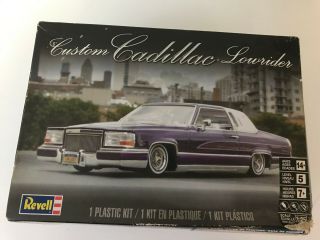 Revell Custom Cadillac Lowrider Plastic Model Kit 85 - 4438 1/25 Scale