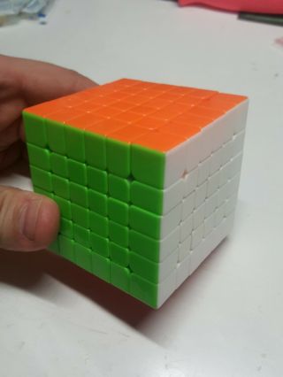 Qiyi X - Man Shadow 6x6 Stickerless Speed Cube Magic Cube