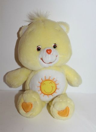 Care Bears Funshine Bear Plush Toy 13 1/2 "