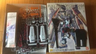 Mg Gundam 1/100 Full Armor Gundam Ver.  Ka (gundam Thunderbolt Ver. ) Plastic Model