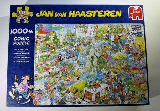 Jumbo 19051 Jan Van Haasteren - The Holiday Fair 1000 Piece Jigsaw Puzzle