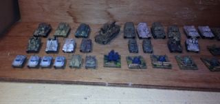 10mm WW2 German Tanks,  Vehicles and A/T Guns.  Painted and Finished. 3