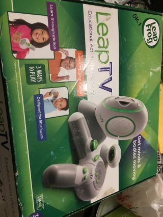 Leapfrog Leaptv Educational Video Gaming System With Box