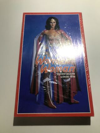 Vintage 1978 Lynda Carter Is Wonder Woman 200 Pc Jigsaw Puzzle Dc Comics