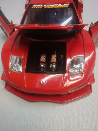 Muscle Machines 2003 Acura NSX Endless Street Racing Drift Car 1:18 Scale 2