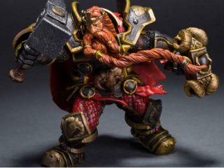 Wow World Of Warcraft Series Dwarven King Magni Bronzebeard Figure L013