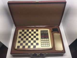 Vintage Chess Challenger 10” - 1978 Model Electronic Board Game