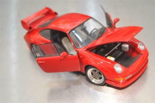 Ut Models Red Porsche 911 Gt2 1/18 Scale Die - Cast Metal Model Car Boxed 1997