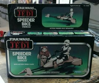 Star Wars Return Of The Jedi / Speeder Bike / Vehicle In Factory Box