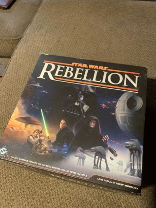 Star Wars: Rebellion Board Game W/ Rise Of The Empire Expansion