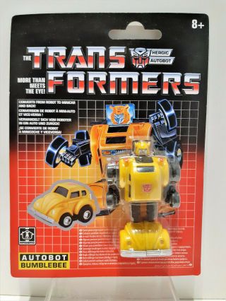 Transformers Cotton On Kids Exclusive G1 2018 Re - Issue Bumblebee Moc