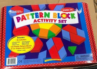 Learning Resources Pattern Block Activity Set