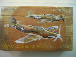 Eduard Guadalcanal Cobras 1/48 P - 39 Airacobras (dual Combo - 2 Aircraft) 1161
