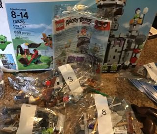 Lego Set 75826—the Angry Bird Movie,  King Pig’s Castle—open Box