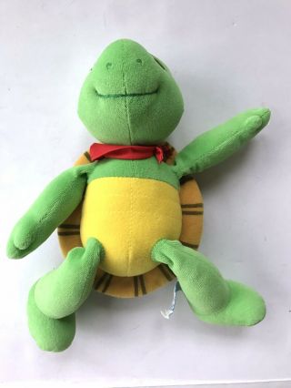 Plush Franklin Turtle Stuffed Animal Doll 12” Toy Eden Librarian Teacher Books 2