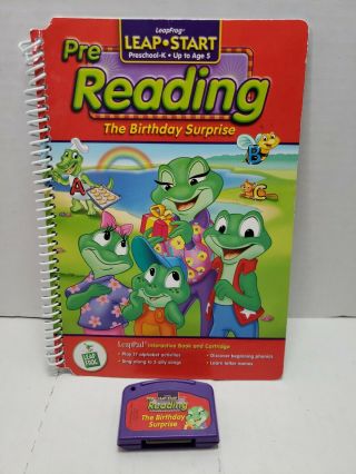 Leap Frog Leap Pad The Birthday Surprise Prereading Pre School Up To 5