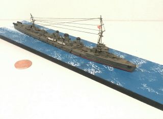 1:700 Scale Built Plastic Model Ship Wwii Japanese Cruiser Tenryu