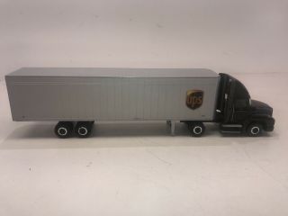 Extremely Rare 1/43 Exclusive Ups Employee Semi Truck With Long Single Trailer