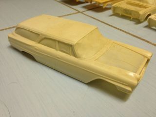 1962 Chrysler Station Wagon Resin Cast 1/25th Scale Model Car Body