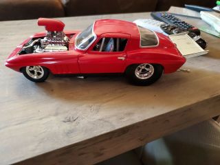 1:18 1965 Chevy Corvette Diecast Hot Wheels Pro Stock Diecast