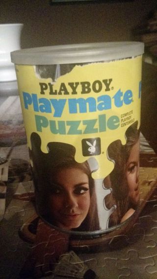 Vintage Playboy Playmate Centerfold Puzzle (1967) Dede Lind - Ap107 Complete