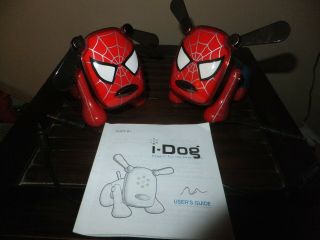 Lof Of 2 2006 Hasbro/sega/marvel Spiderman I - Dog Interactive Light Music Speaker