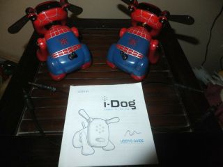 Lof of 2 2006 Hasbro/Sega/Marvel Spiderman I - Dog Interactive Light Music Speaker 2