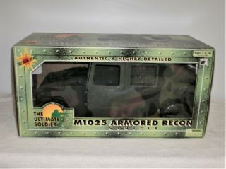 1998 21st Century Toys " Ultimate Soldier " M1025 Armored Recon Vehicle - Gi Joe