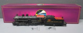 Mth 20 - 3311 - 1 Western Maryland 2 - 10 - 0 Russian Decapod Steam Locomotive And Tende
