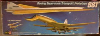Revell Boeing Supersonic Transport Prototype Sst & Concord Only