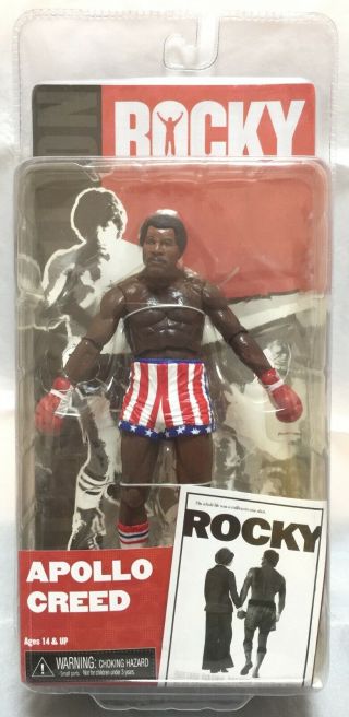 Rocky : Apollo Creed 7 " Action Figure Reel Toys Neca 2012