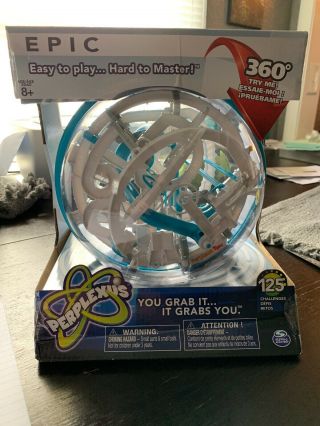 Spin Master Game Perplexus Epic 3d Labyrinth Sphere Puzzle Ball Brain Game