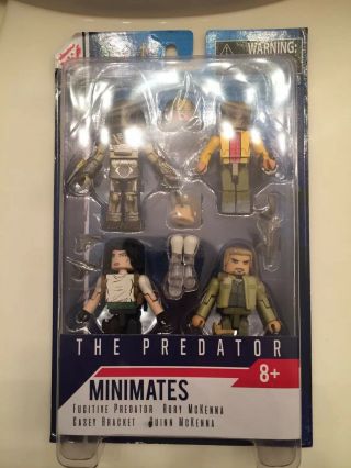 Predator Movie Minimates The Predator Series 1 Box Set