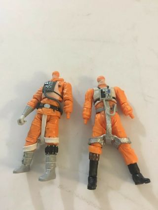 Star Wars : X - Wing Pilot 3.  75 " Loose Figure Body Parts Customs
