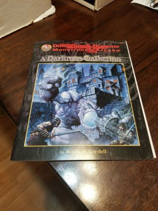 Ad&d A Darkness Gathering