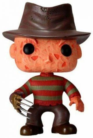 Funko Pop Movies: A Nightmare On Elm Street - Freddy Krueger Figure W/ Protector