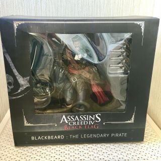 Assassin’s Creed Iv Blackbeard The Legendary Pirate Figure Statue Rare