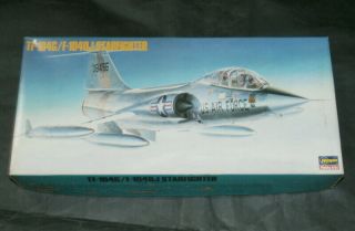 Hasegawa 1/72 Tf - 104g / F - 104dj Starfighter Model Kit