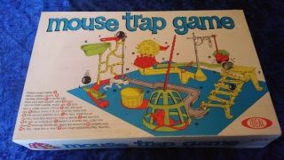 1963 Mouse Trap Game By Ideal –,  Complete