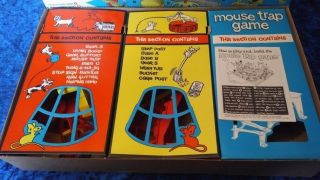 1963 MOUSE TRAP GAME by Ideal –,  Complete 2