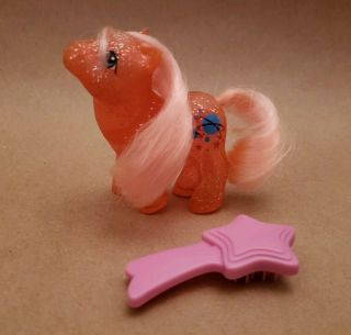 Vintage G1 My Little Pony - Baby North Star - Sparkle Ponies—perfect Cond