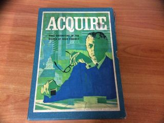 Vintage 1968 Board Game - Acquire - 100 Complete
