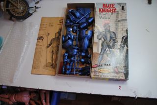 Aurora Building Kit K2 - 98 " The Blue Knight Of Milan " Boxed
