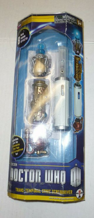 Underground Toys Bbc Doctor Who Trans - Temporal Sonic Screwdriver Open Box