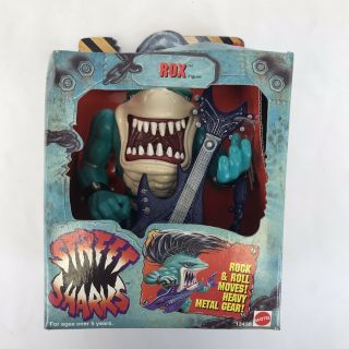 Vintage Mattel 1995 Street Sharks Rox Figure Factory Series 1